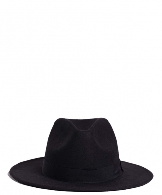 Leopard Fedora Hat HA320051 BLACK